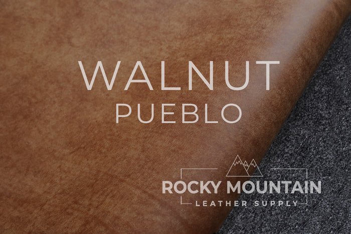 badalassi carlo pueblo veg vegetable tanned leather hides for sale rocky mountain leather supply walnut brown 700x